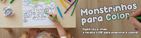 Monstrinhos para Colorir